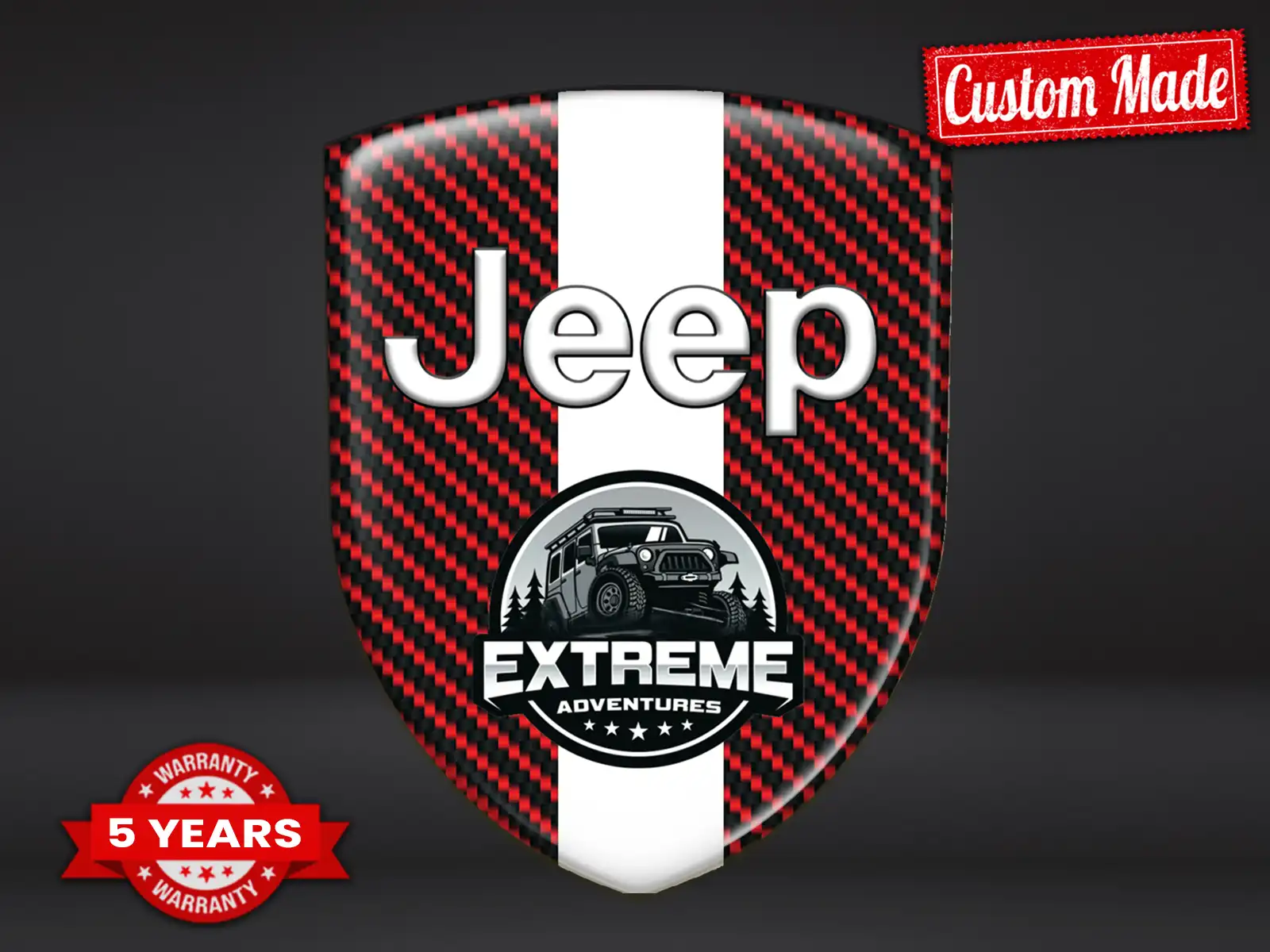 Jeep Autoaufkleber Deluxe Edition Maximal Stilvoll
